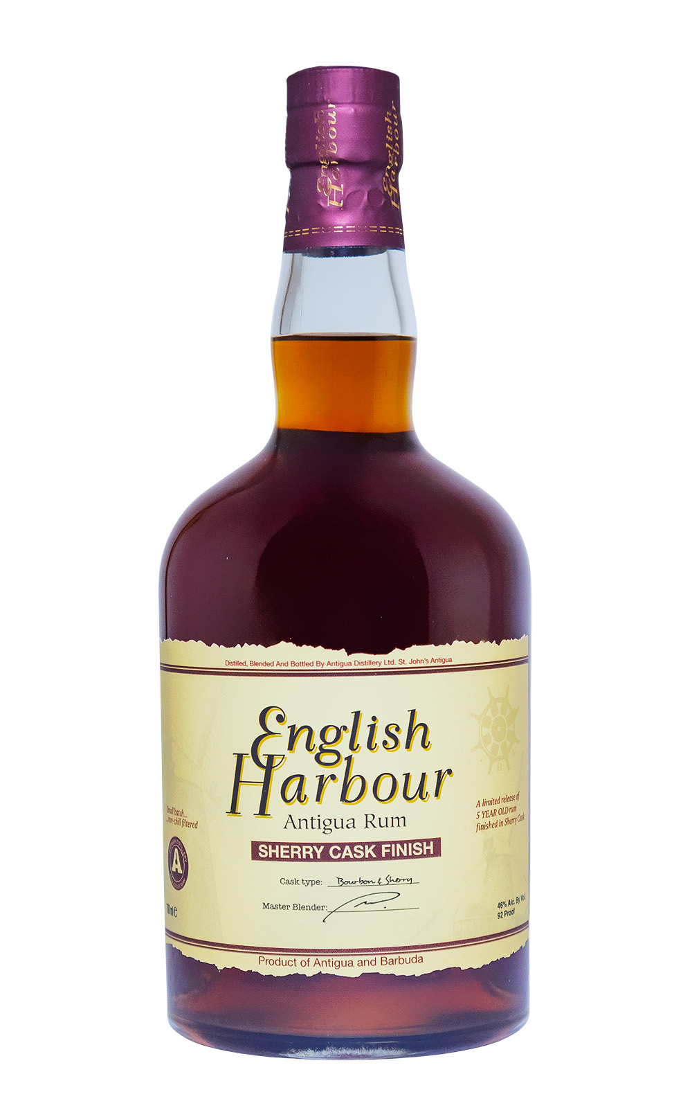 English Harbour Sherry Cask Finish - 0,7L 46% vol