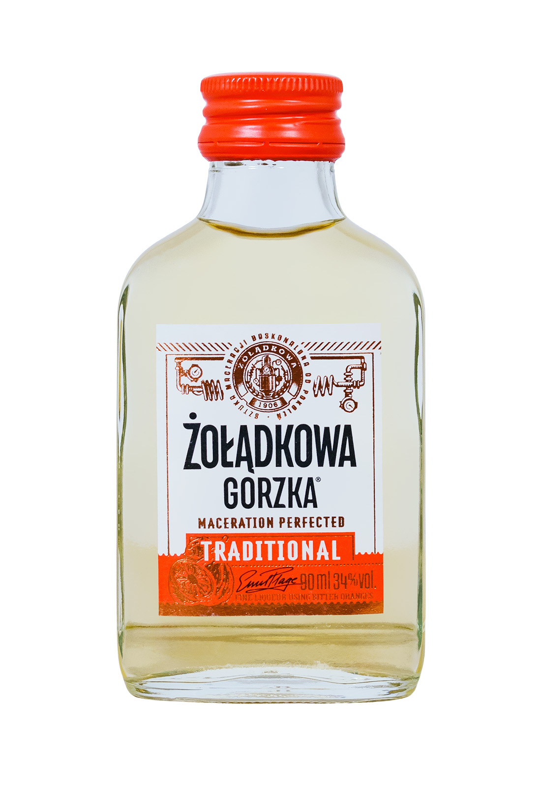Zoladkowa Gorzka Traditional - 0,09L 34% vol