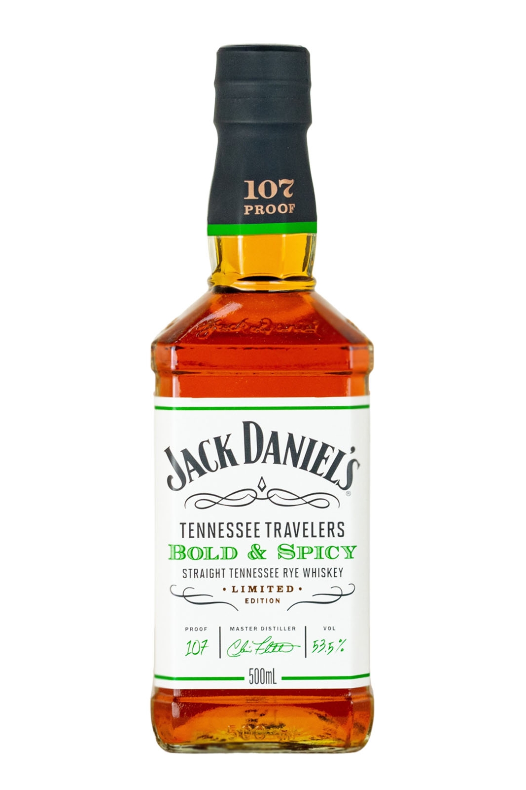 Jack Daniels Tennessee Travelers Bold & Spicy - 0,5L 53,5% vol