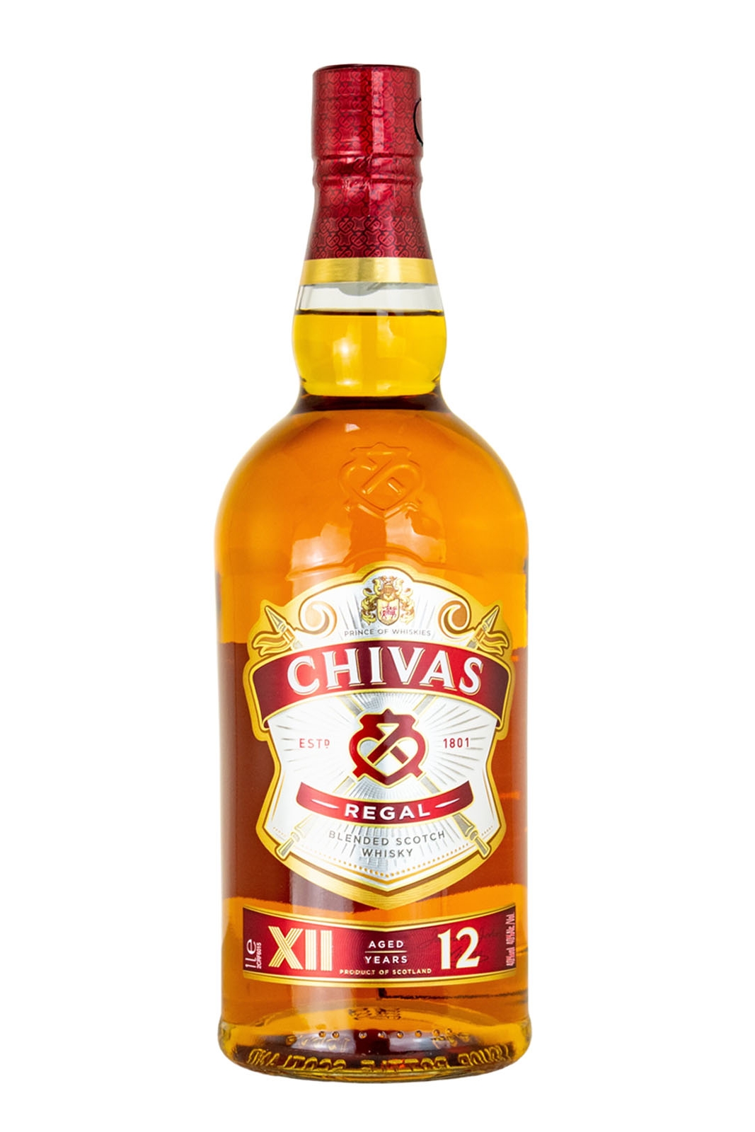 Chivas Regal 12 Jahre Blended Scotch Whisky - 1 Liter 40% vol