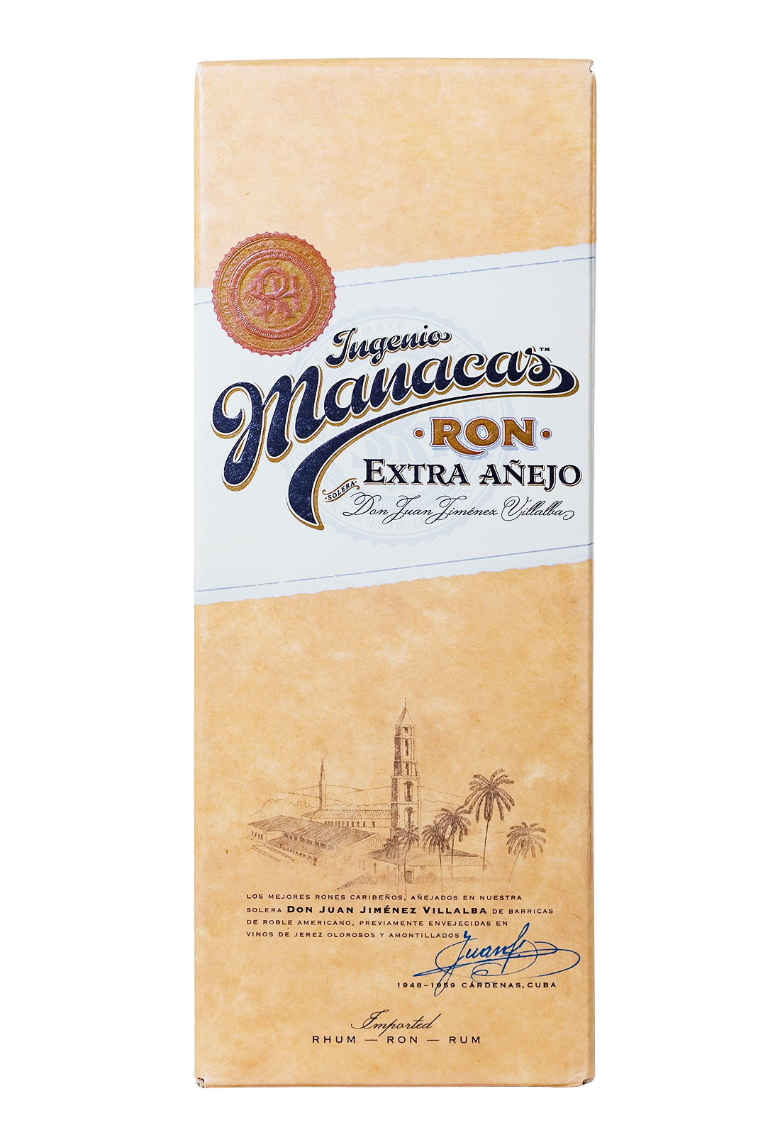 Ron Manacas Extra Anejo - 0,7L 38% vol