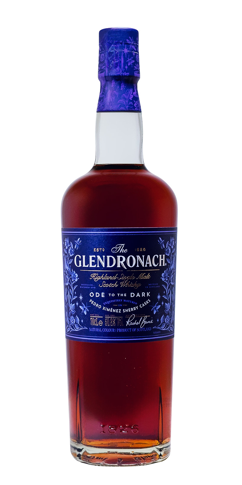 Glendronach Ode to the Dark Single Malt Scotch Whisky - 0,7L 50,8% vol (02.04.2025) Glendronach Ode to the Dark Single Malt Scotch Whisky - 0,7L 50,8% vol