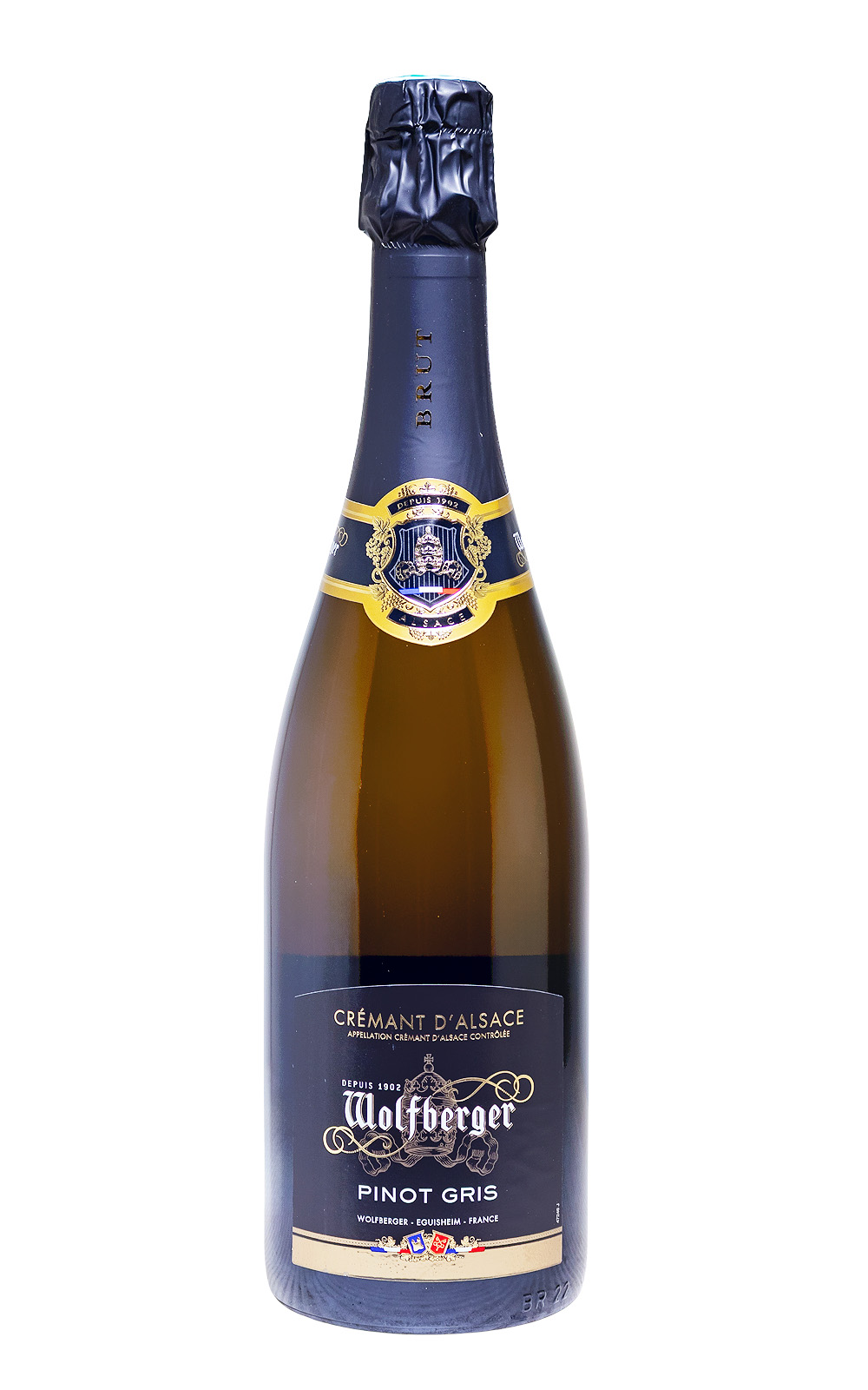 Wolfberger Crémant d'Alsace Pinot Gris Brut AOC - 0,75L 12% vol