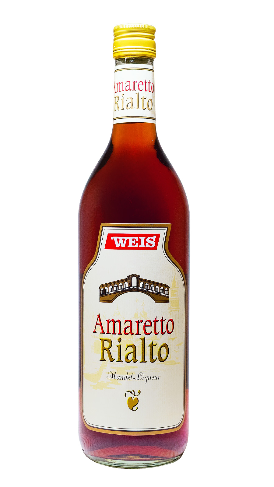 Amaretto Rialto Mandel-Liqueur - 1 Liter 21,5% vol