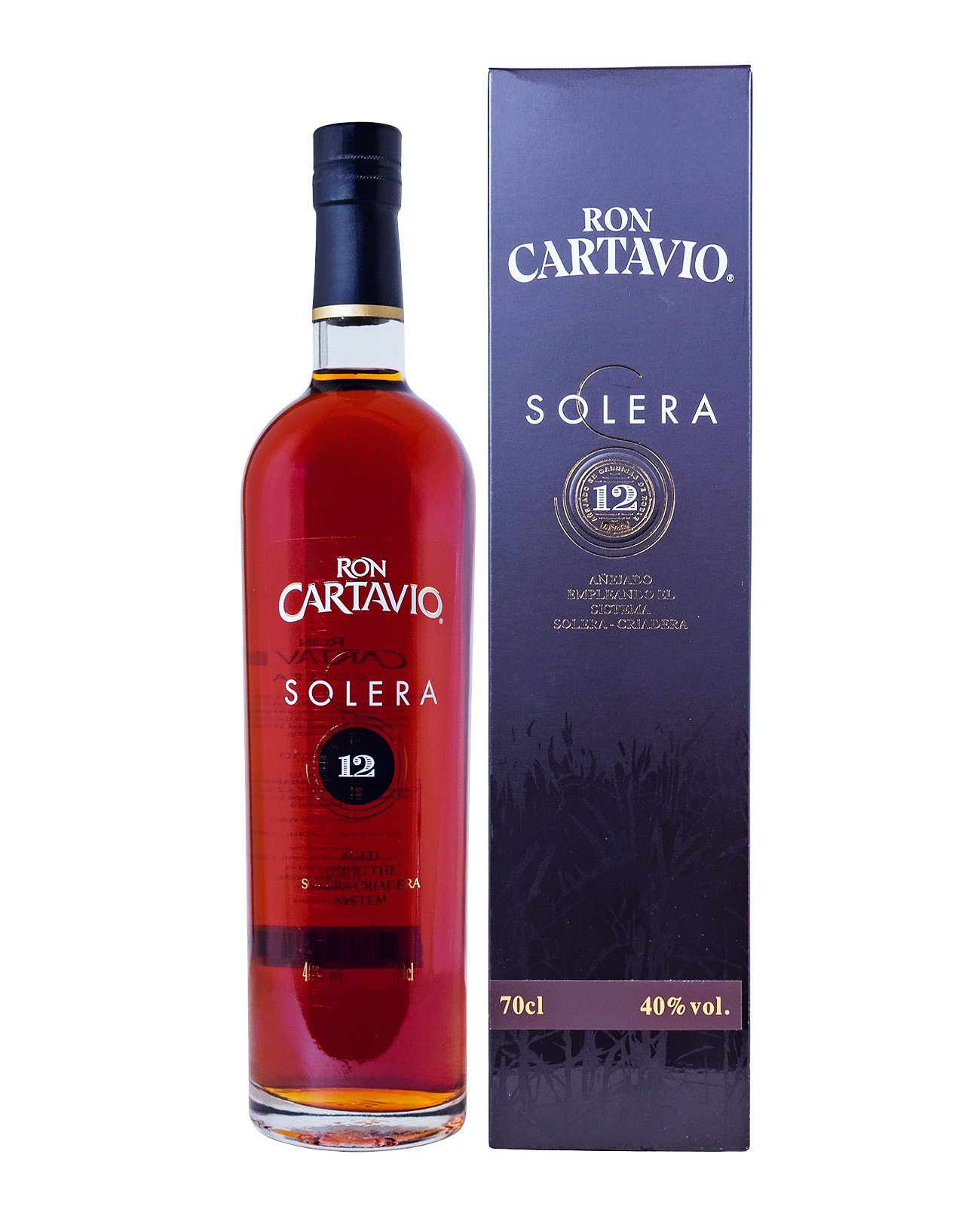 Ron Cartavio Solera 12 Jahre Rum - 0,7L 40% vol