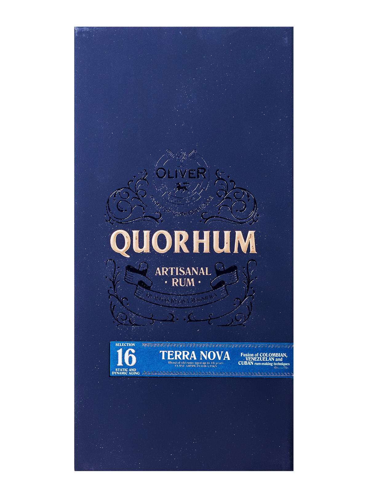 Ron Quorhum Terra Nova 16 Anos Solera Rum - 0,7L 40% vol