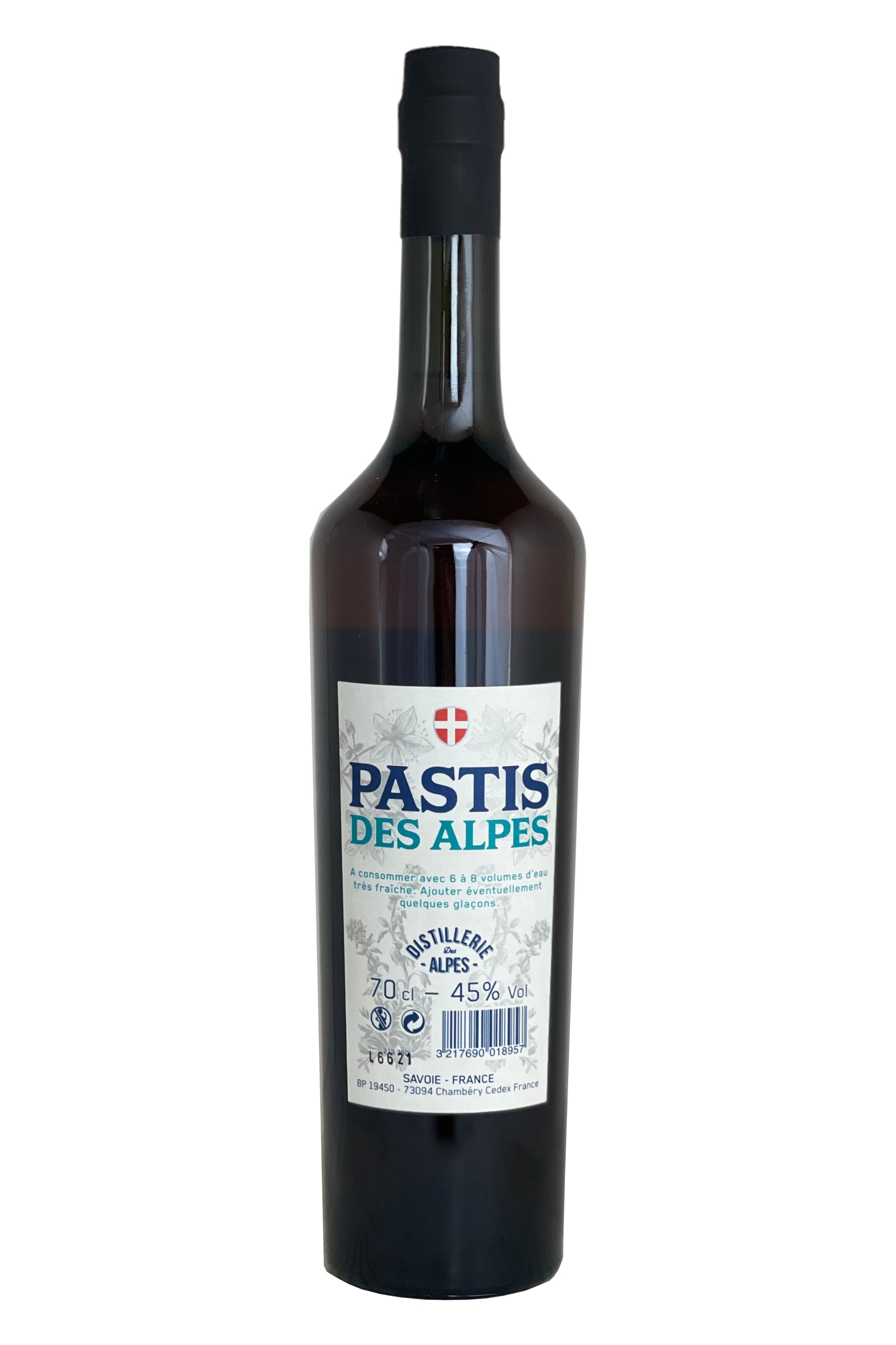 Pastis des Alpes - 0,7L 45% vol Pastis des Alpes - 0,7L 45% vol