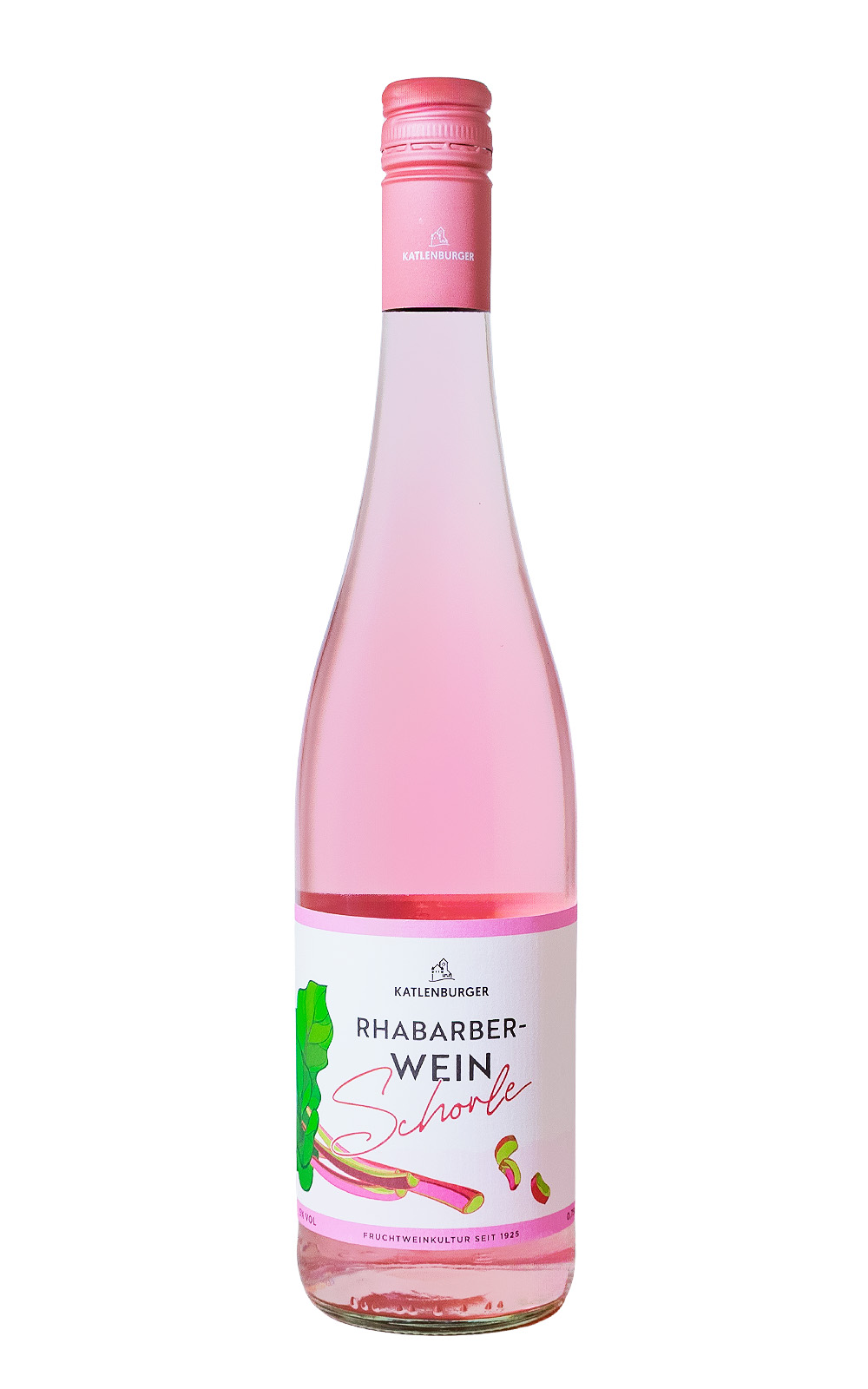 Fruchtwein-Schorle Rhabarber - 0,75L 5% vol