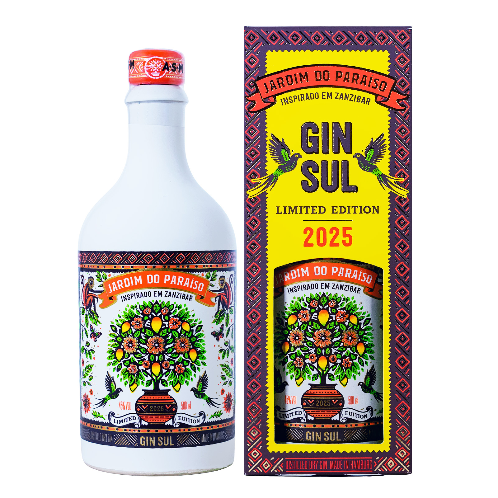 Gin Sul Jardim do Paraíso 2025 Limited Edition - 0,5L 45% vol