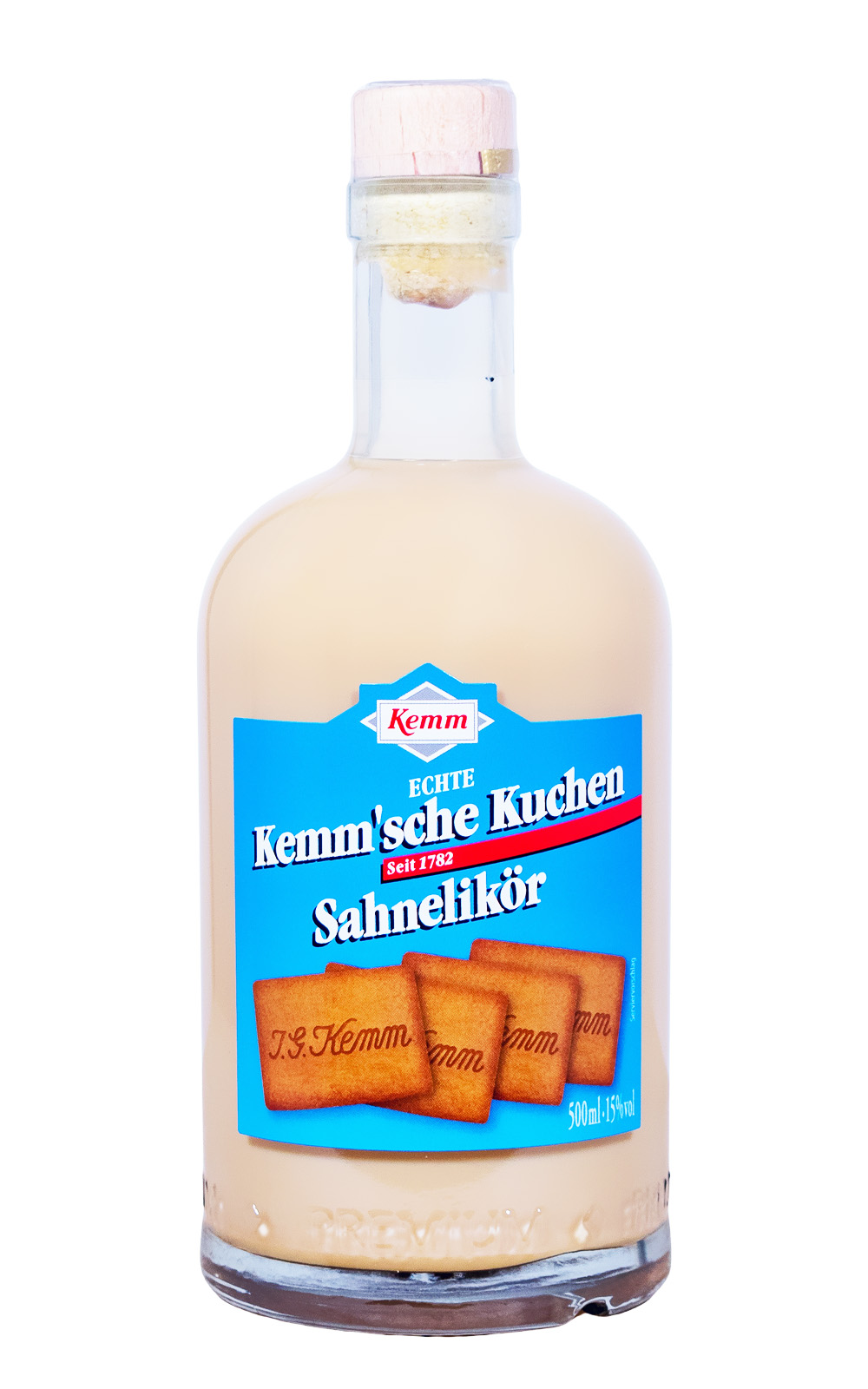 Kemm'sche Kuchen Sahnelikör - 0,5L 15% vol