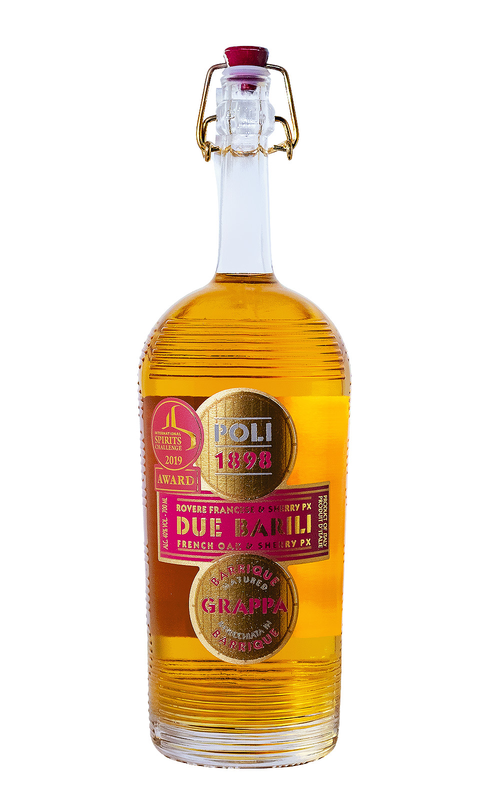 Poli Grappa Due Barili - 0,7L 40% vol