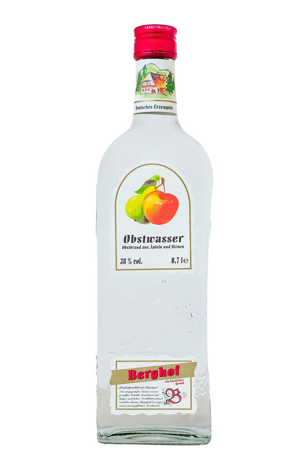 Berghof Obstwasser - 0,7L 38% vol Berghof Obstwasser - 0,7L 38% vol