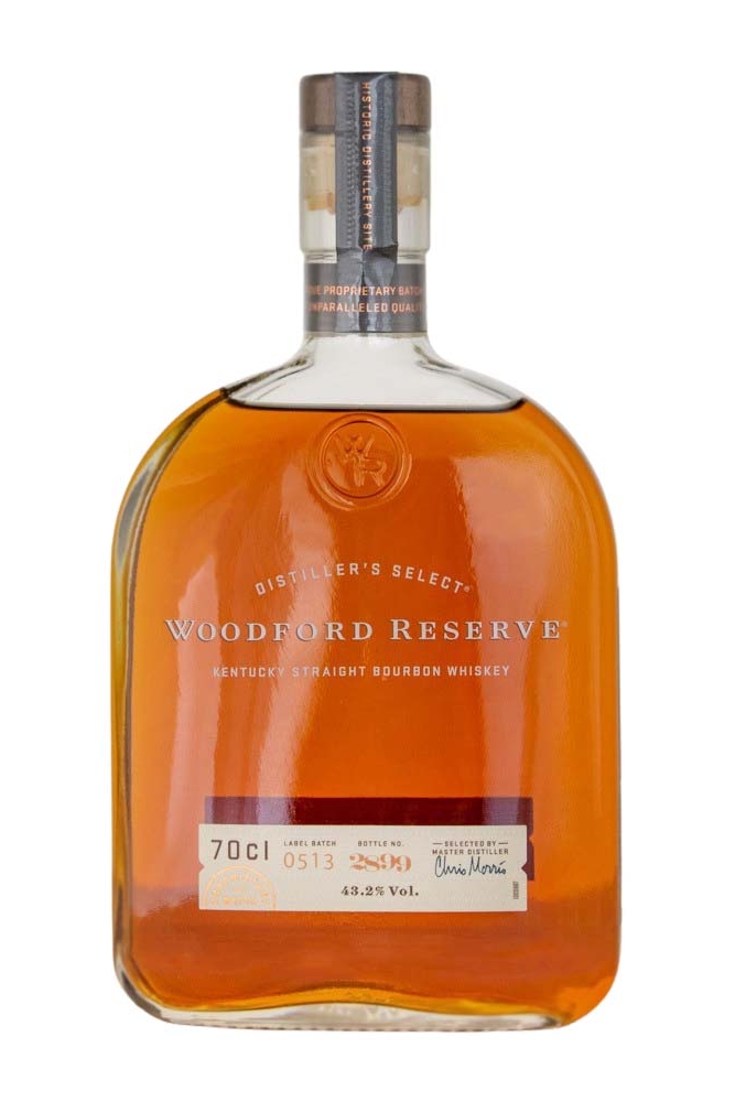 GEPA: 1 x Woodford Reserve Distillers Select 0,7L + Whiskey Glas - 0,7L 43,2% vol