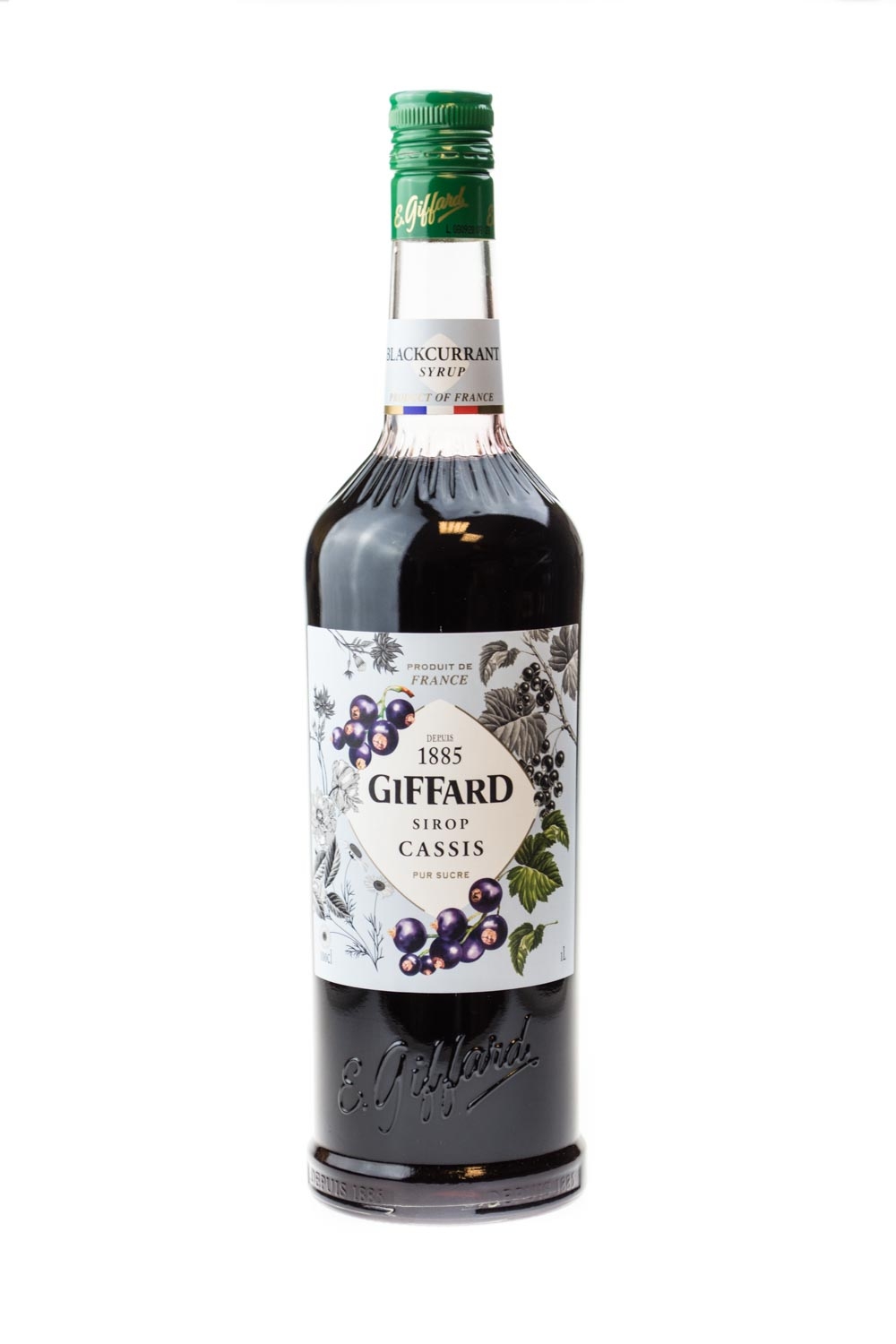 Giffard Cassis Sirup - 1 Liter Giffard Cassis Sirup - 1 Liter