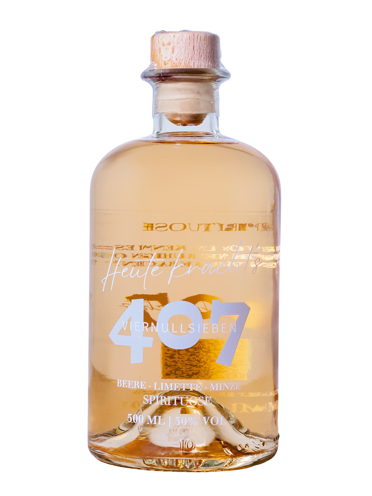 407 Heute kracht's Beere - Limette - Minze - 0,5L 30% vol