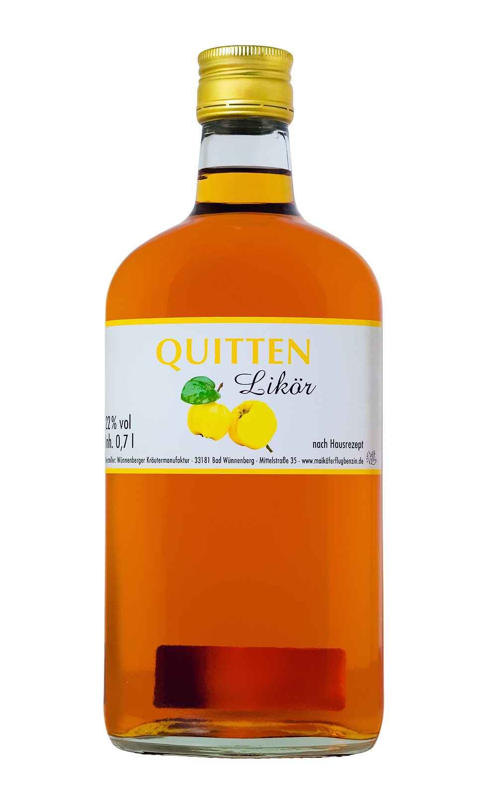 Wünnenberger Quittenlikör - 0,7L 22% vol