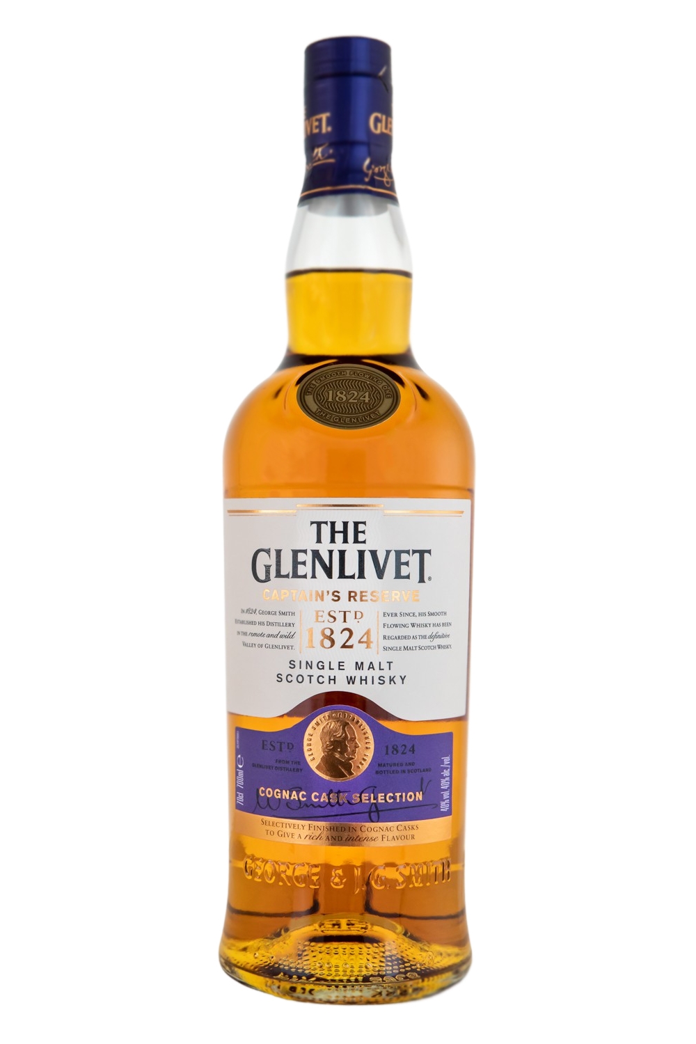 The Glenlivet Captains Reserve Single Malt Scotch Whisky - 0,7L 40% vol