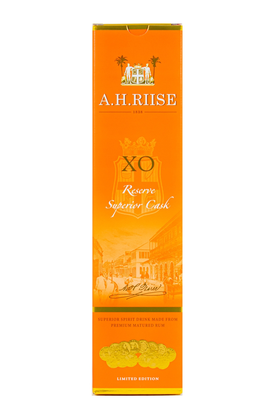 A.H. Riise XO Reserve Premium Spirituose auf Rum-Basis - 0,7L 40% vol
