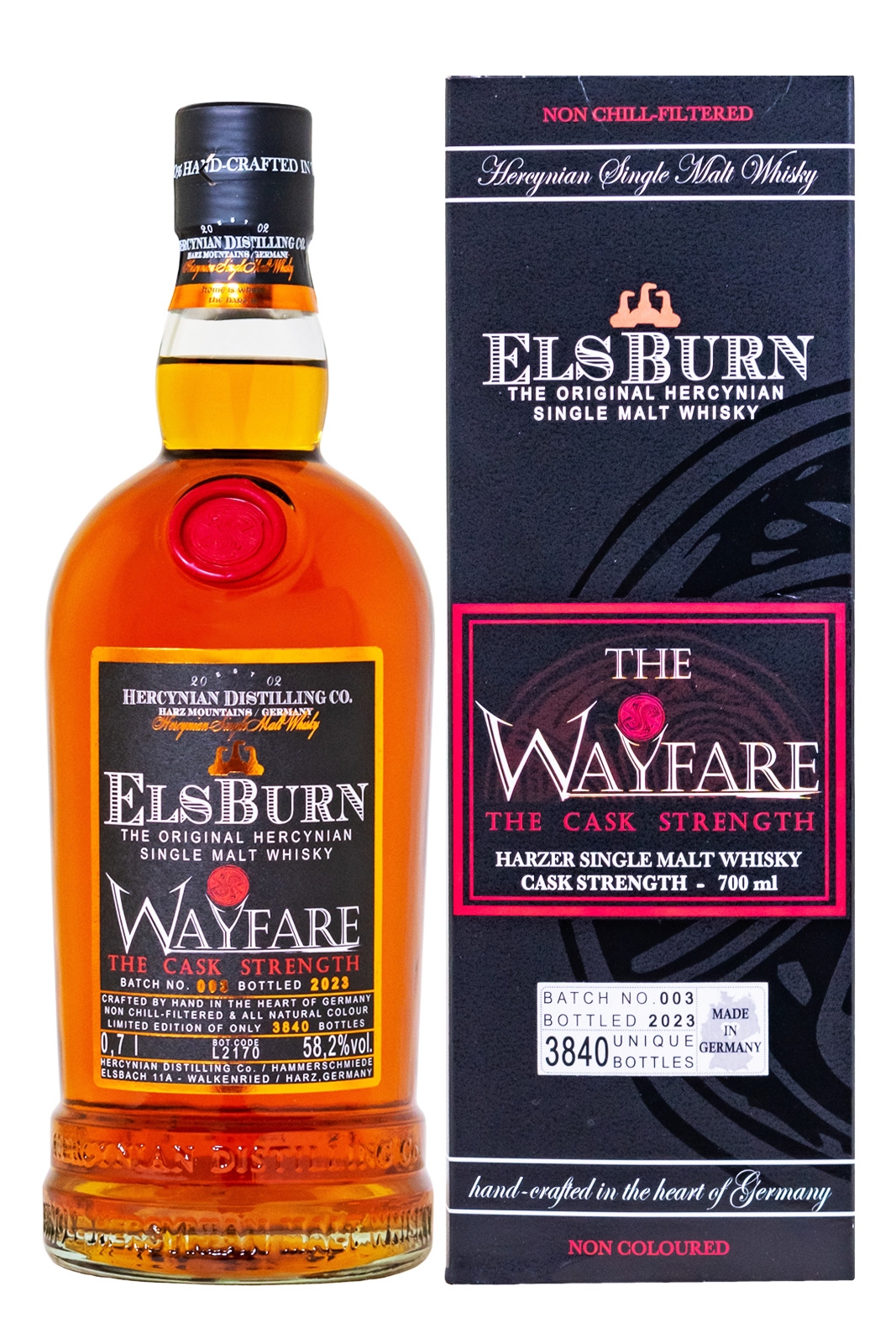 Elsburn The Wayfare Single Malt Whisky - 0,7L 58,2% vol