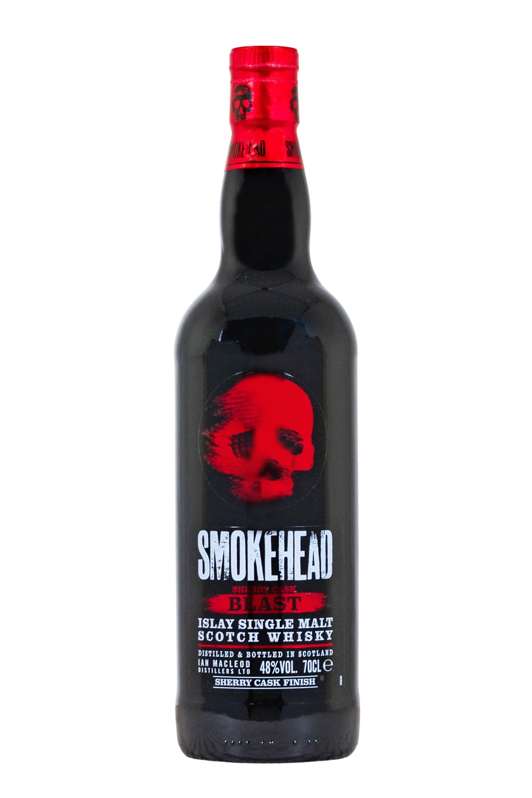 Smokehead Sherry Cask Blast Single Malt Scotch Whisky - 0,7L 48% vol Smokehead Sherry Cask Blast Single Malt Scotch Whisky - 0,7L 48% vol
