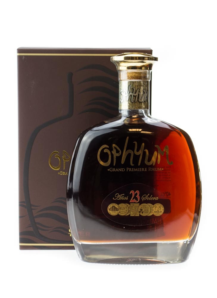 Ophyum Rum Grand Premiere Rhum 23 Jahre Solera - 0,7L 40% vol Ophyum Rum Grand Premiere Rhum 23 Jahre Solera - 0,7L 40% vol