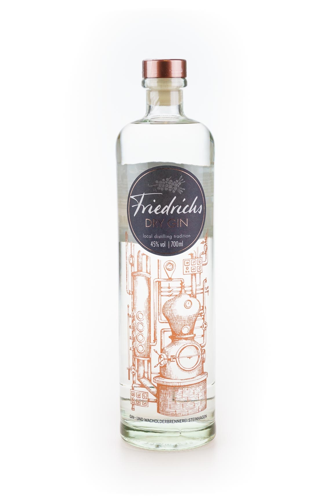 Friedrichs Dry Gin - 0,7L 45% vol Friedrichs Dry Gin - 0,7L 45% vol