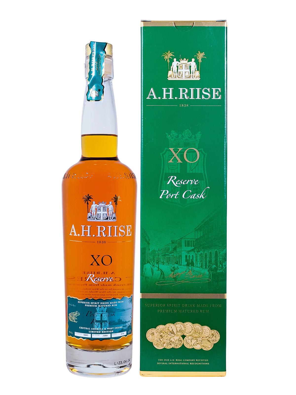 A.H. Riise XO Reserve Port Cask - 0,7L 45% vol (09.04.2025) A.H. Riise XO Reserve Port Cask - 0,7L 45% vol