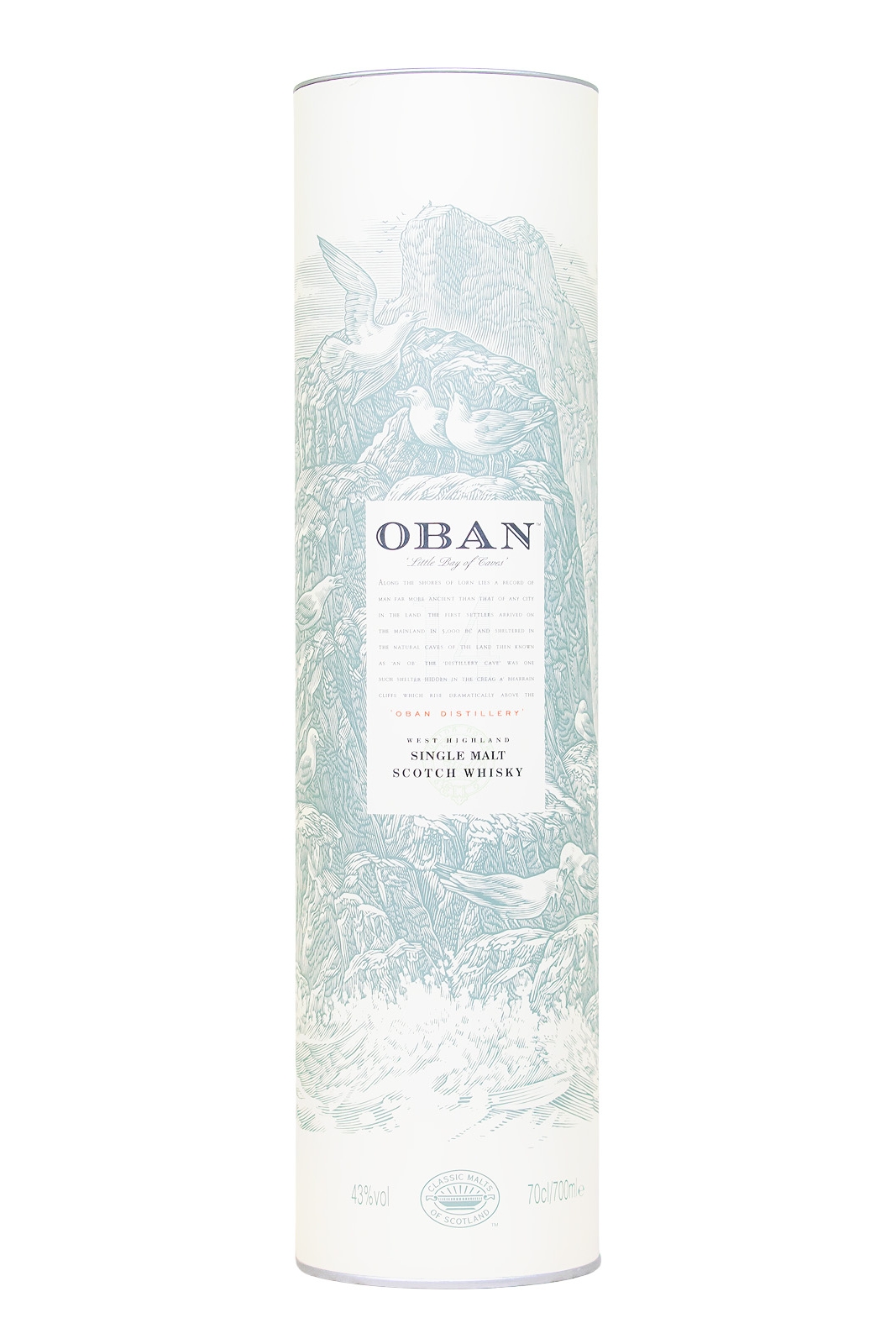 Oban 14 Jahre Highland Single Malt Scotch Whisky - 0,7L 43% vol