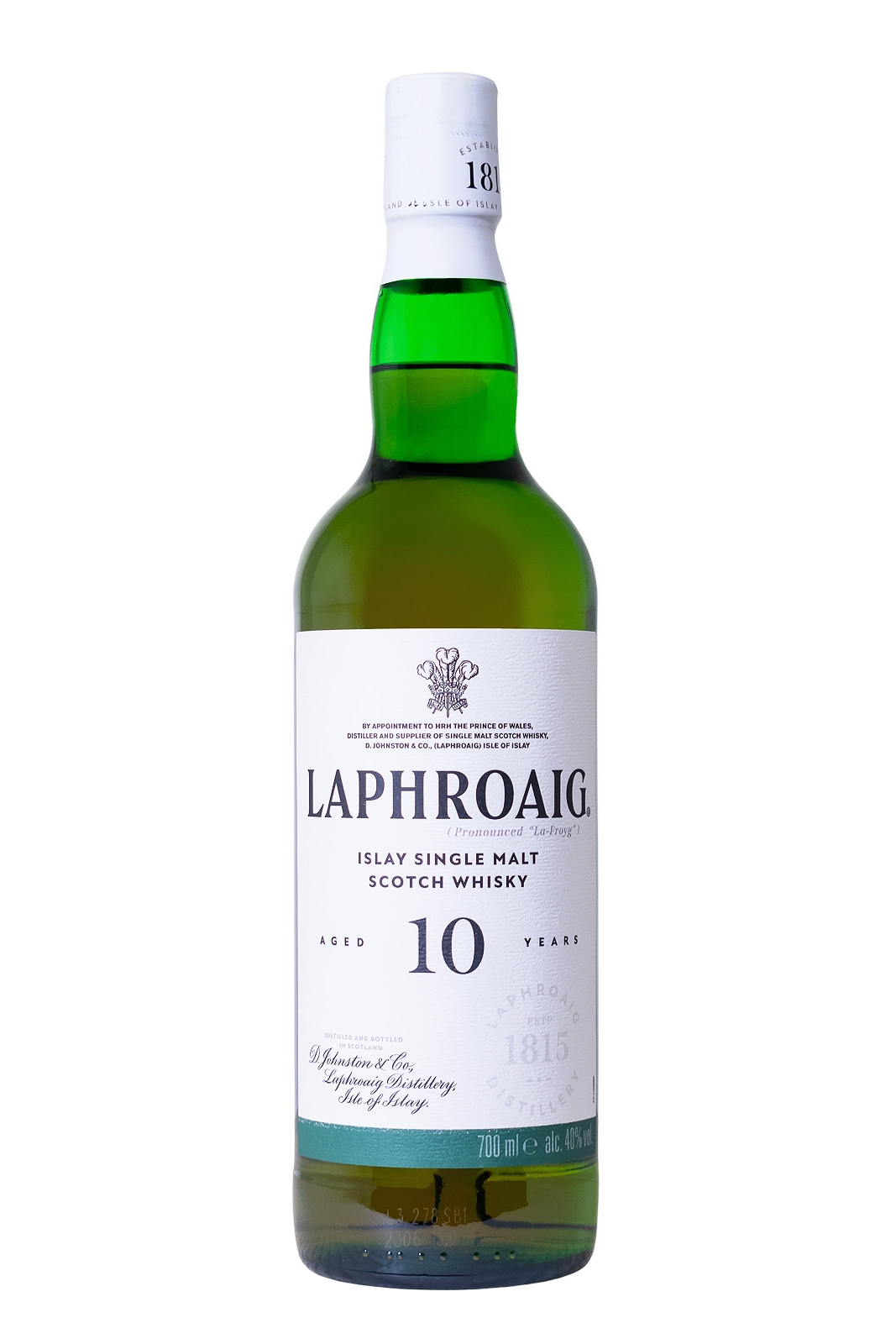 Laphroaig 10 Jahre Islay Single Malt Scotch Whisky - 0,7L 40% vol