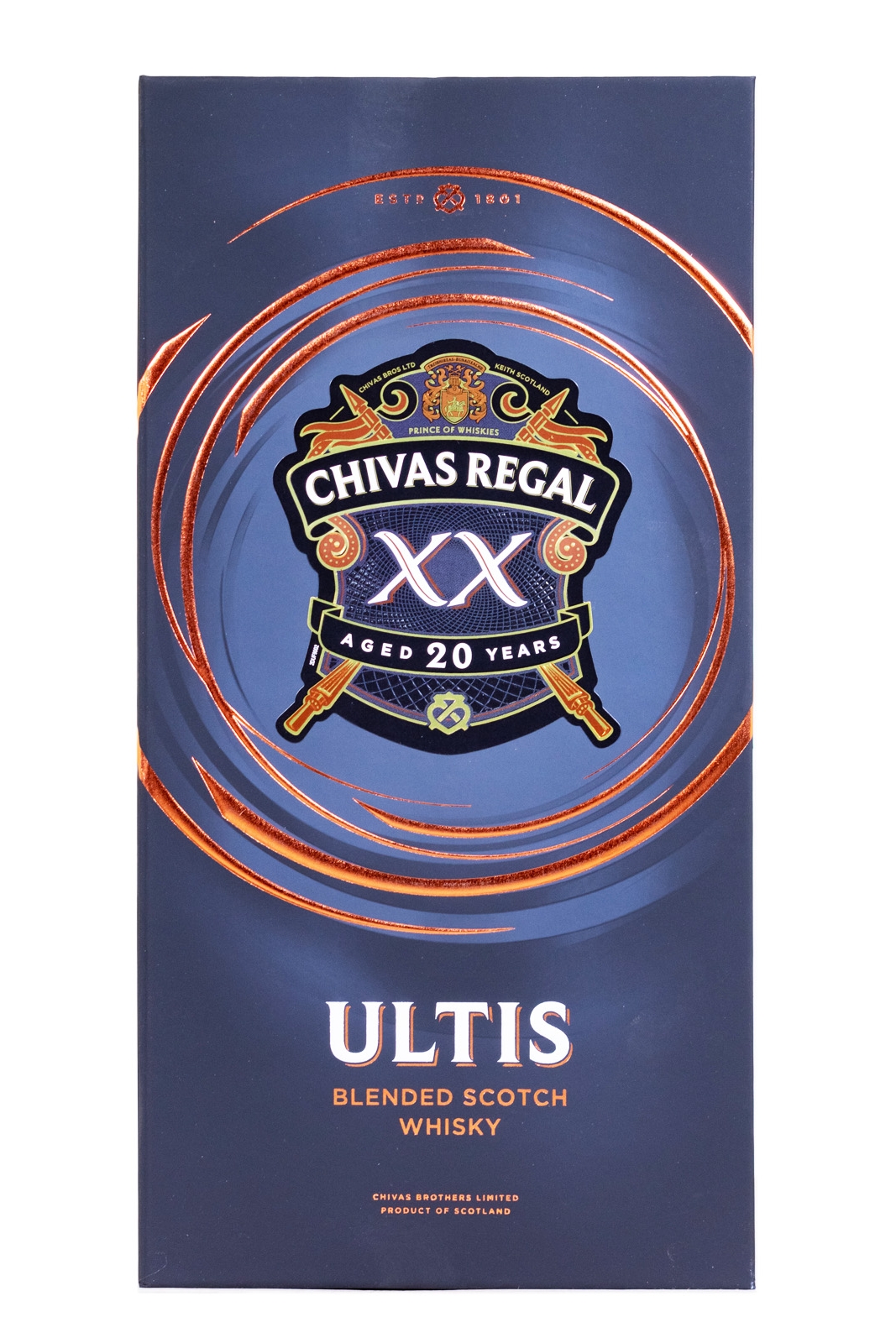 Chivas Regal Ultis Blended Scotch Whisky - 0,7L 40% vol