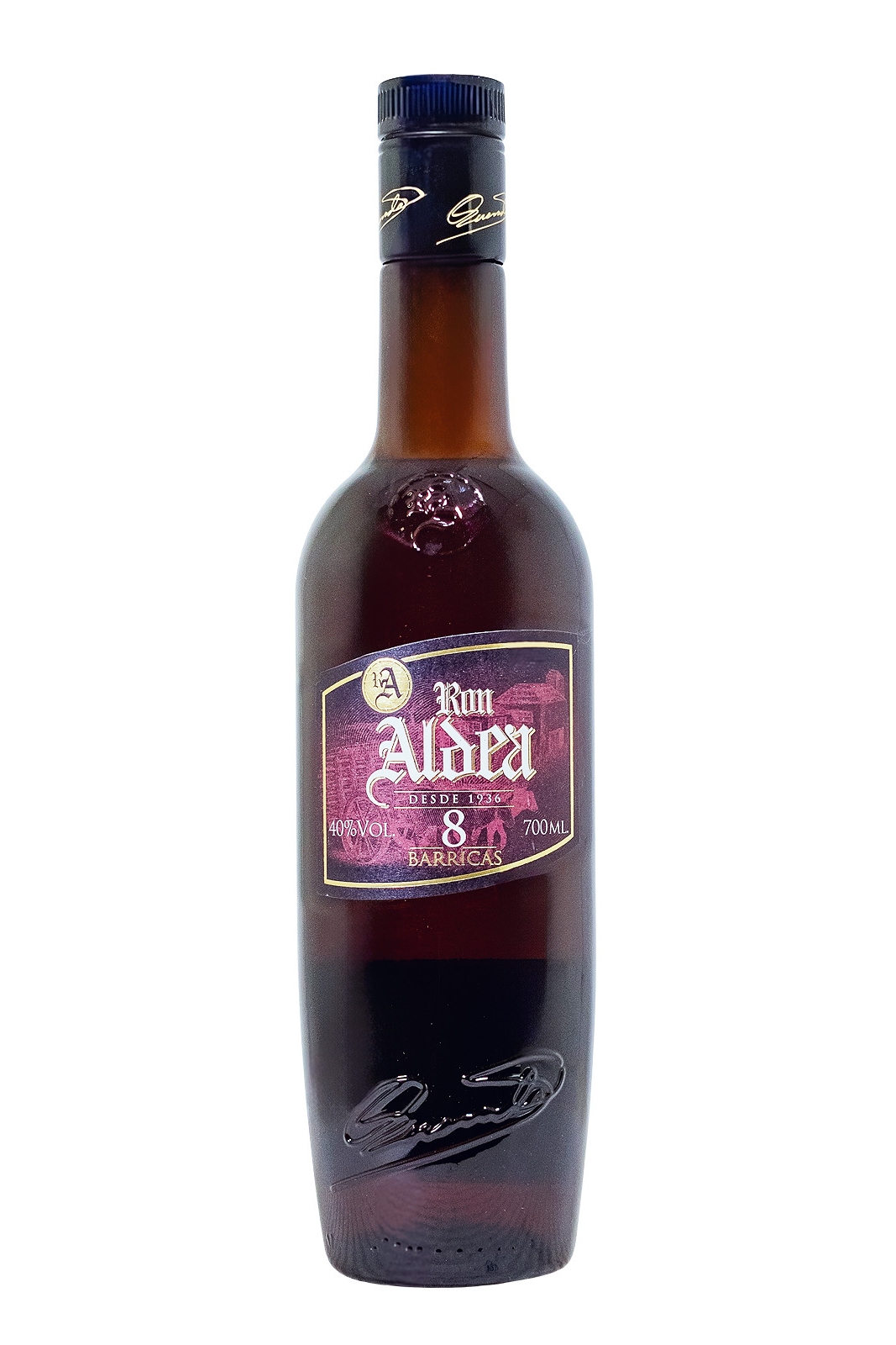 Ron Aldea Dark 8 Jahre Rum - 0,7L 40% vol Ron Aldea Dark 8 Jahre Rum - 0,7L 40% vol