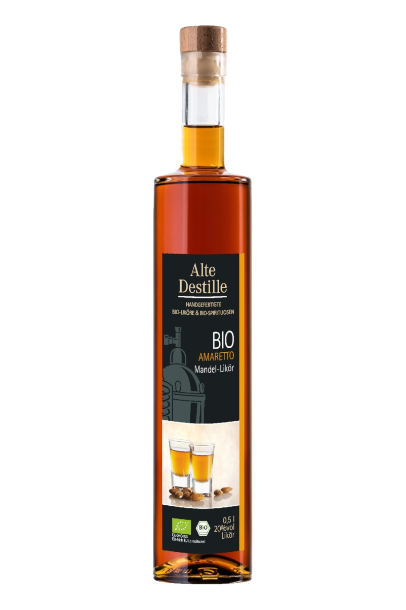 Alte Destille Bio Amaretto - 0,5L 20% vol Alte Destille Bio Amaretto - 0,5L 20% vol