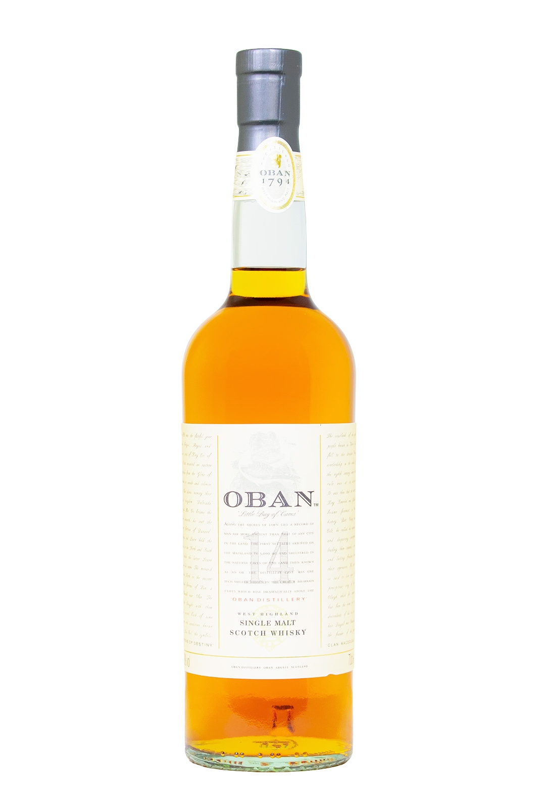 Oban 14 Jahre Highland Single Malt Scotch Whisky - 0,7L 43% vol
