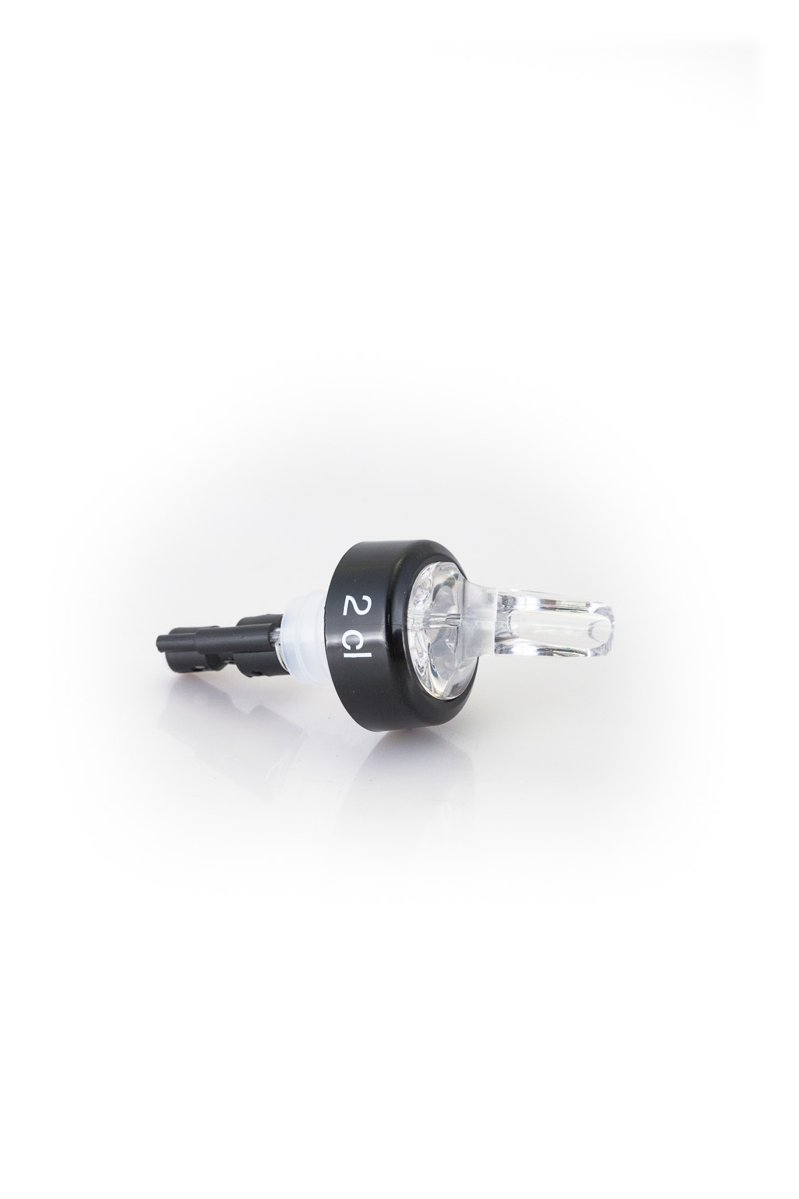 Flaschenportionierer transparent - 20 ml. - 3 Kugel System COMPACT Portionierer Außgießer