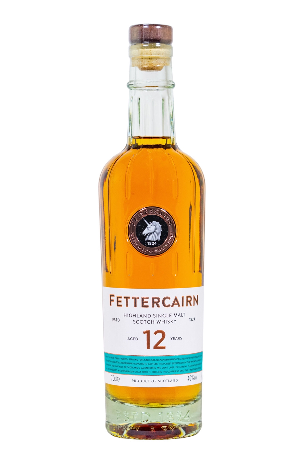 Fettercairn Highland Single Malt 12 Years - 0,7L 40% vol