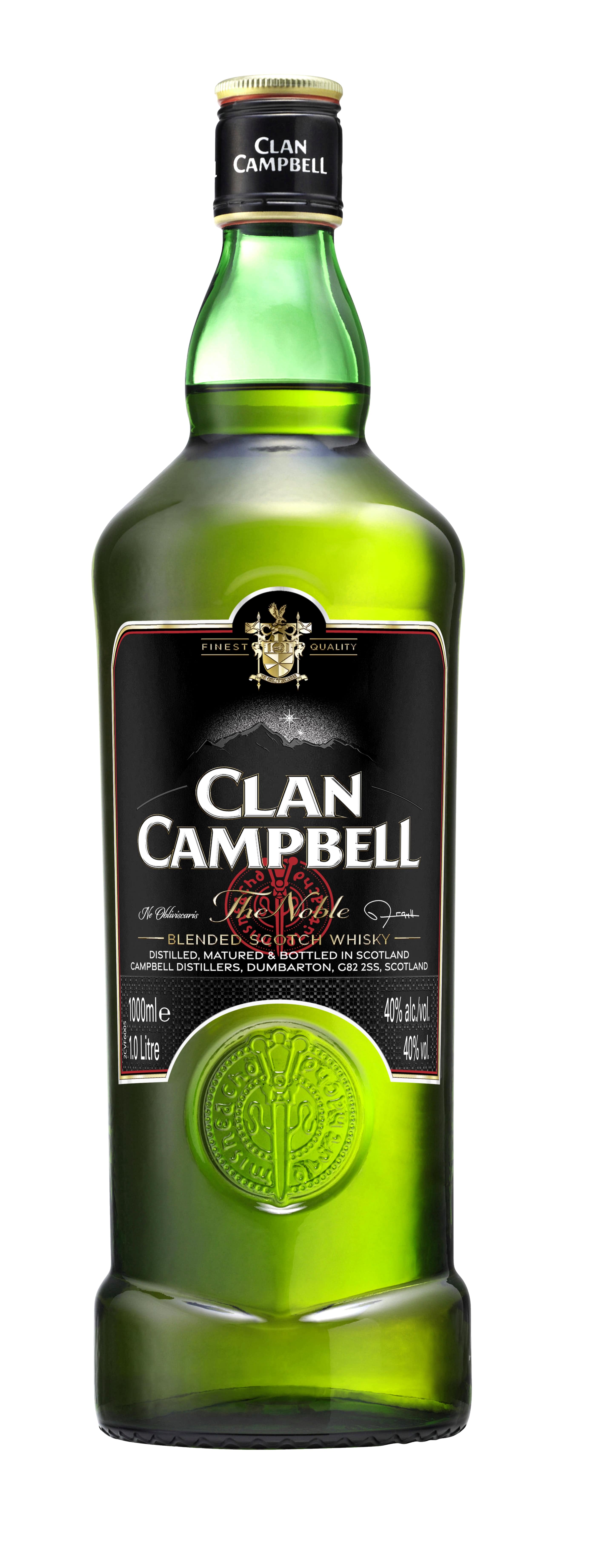 Clan Campbell Blended Scotch Whisky - 1 Liter 40% vol Clan Campbell Blended Scotch Whisky - 1 Liter 40% vol