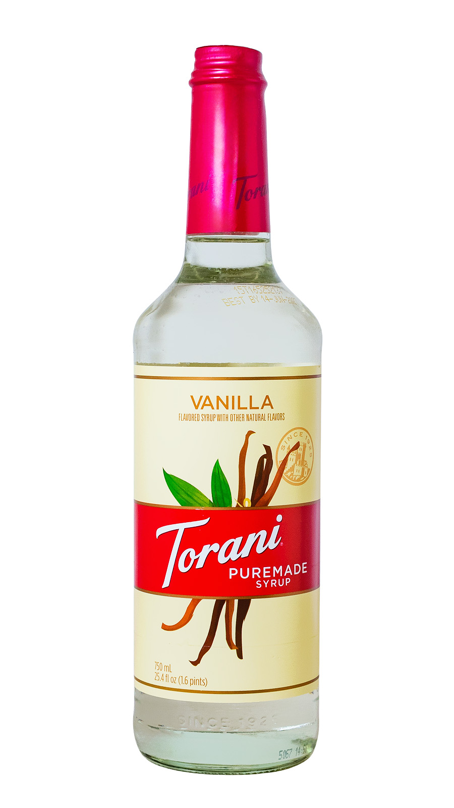 Torani Puremade Sirup Vanille - 0,75L
