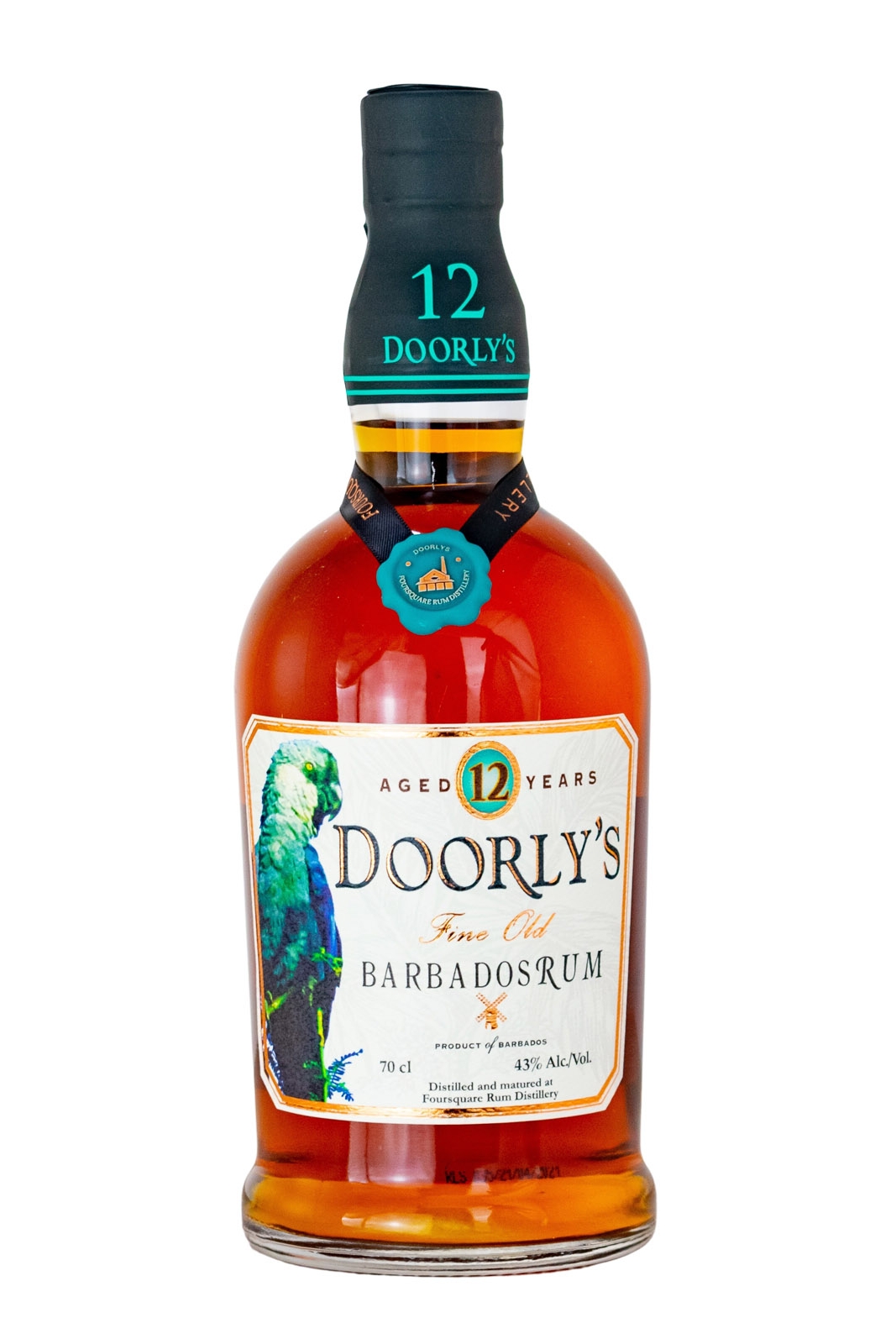 Doorlys 12 Years Old Barbados Rum GEPA - 0,7L 43% vol