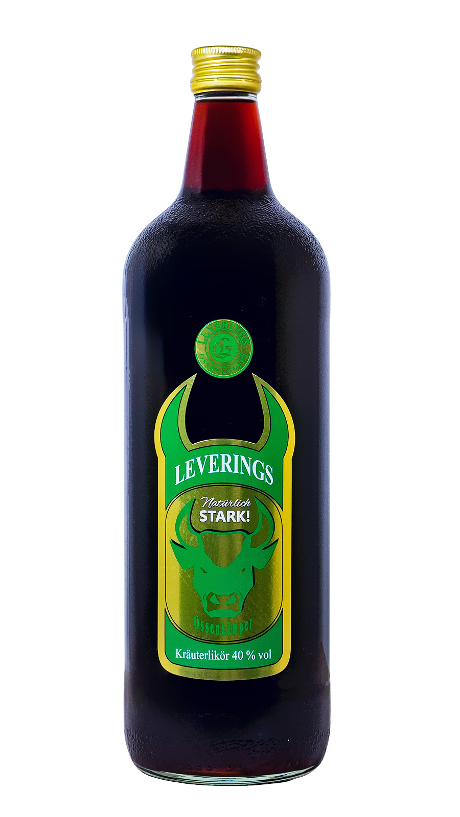 Leverings Ossenkämper Kräuterlikör - 1 Liter 40% vol (18.08.2025) Leverings Ossenkämper Kräuterlikör - 1 Liter 40% vol