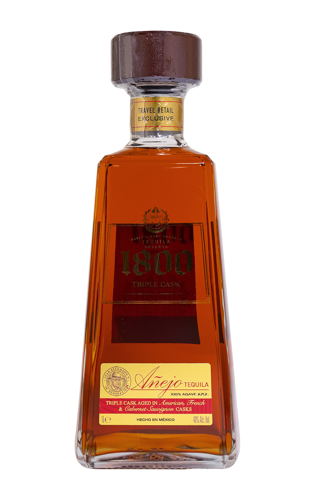 1800 Tequila Anejo Triple Cask - 1 Liter 40% vol