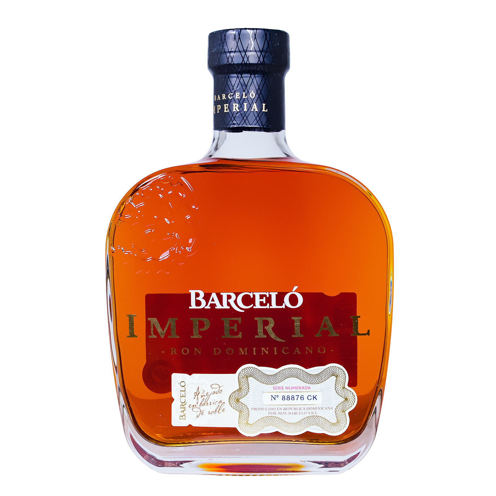Ron Barcelo Rum Imperial mit Glas in Geschenkverpackung - 0,7L 38% vol