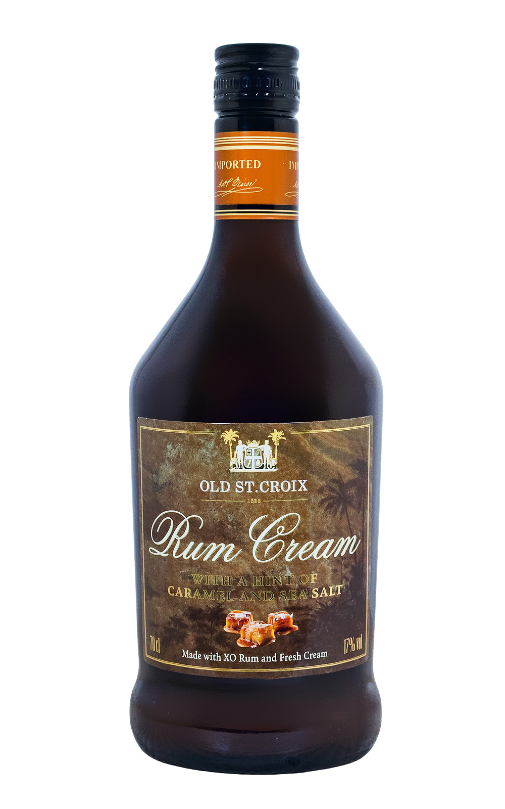 Old St. Croix Rum Caramel Cream & Seasalt Likör - 0,7L 17% vol