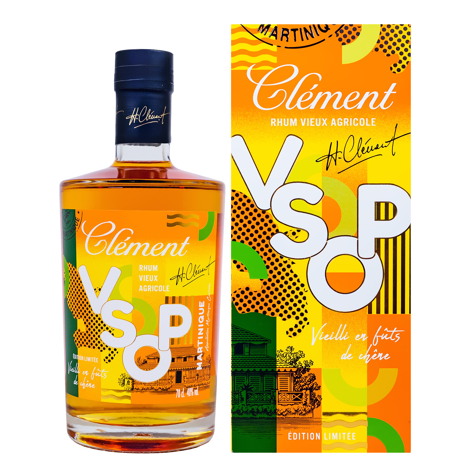 Clement Rhum VSOP Rhum Martinique - 0,7L 40% vol