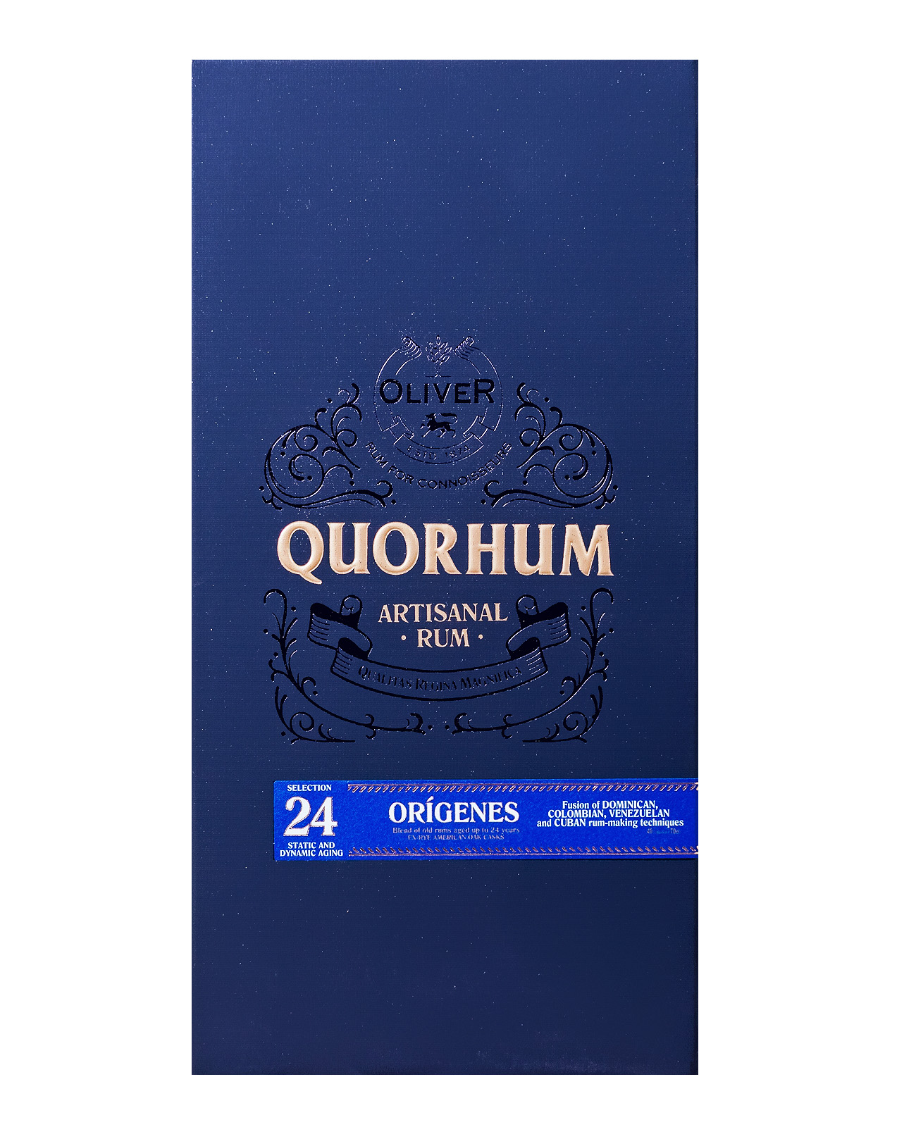 Ron Quorhum Origenes 24 Anos Solera Rum - 0,7L 40% vol