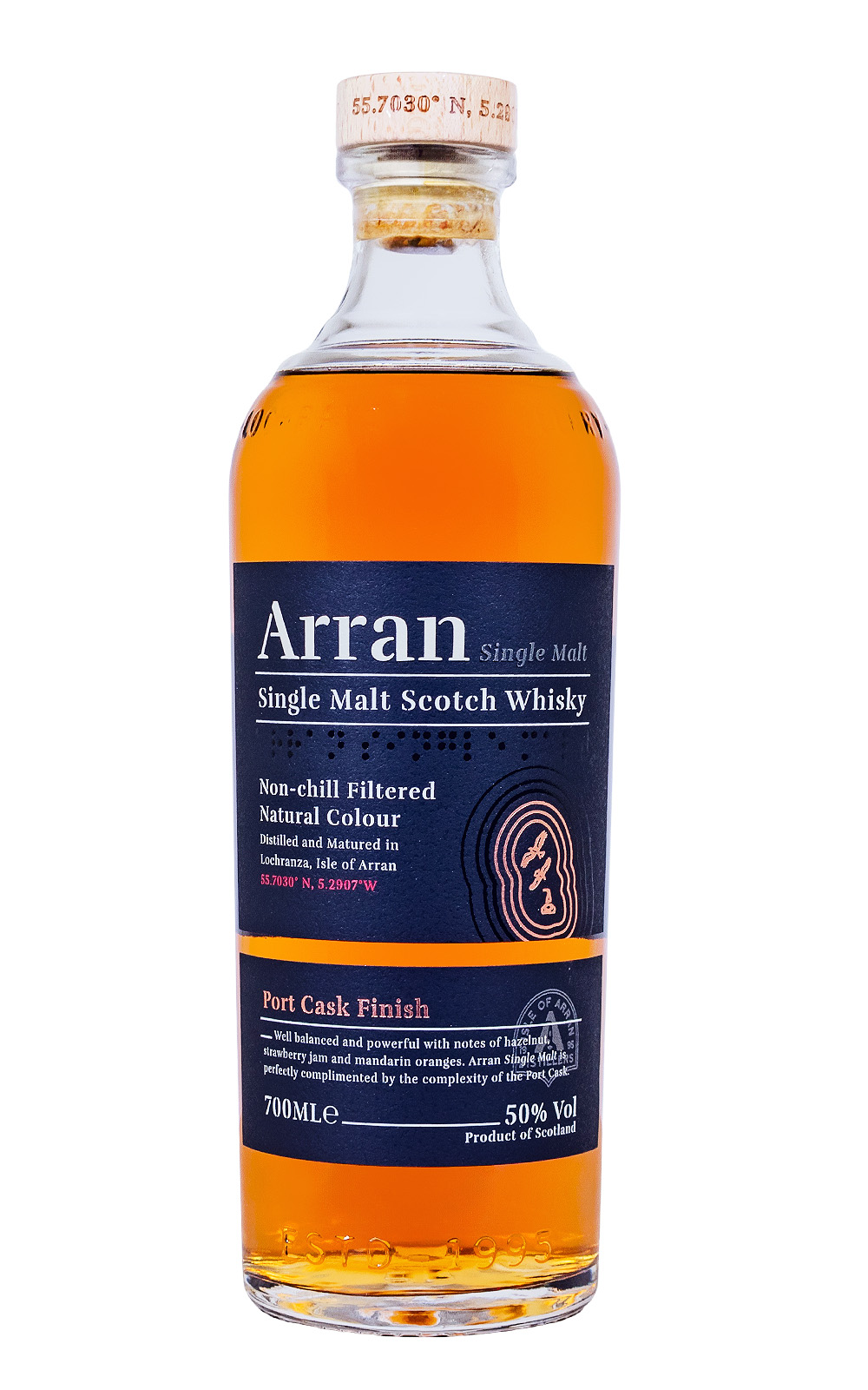Arran Port Cask Finish - 0,7L 50% vol