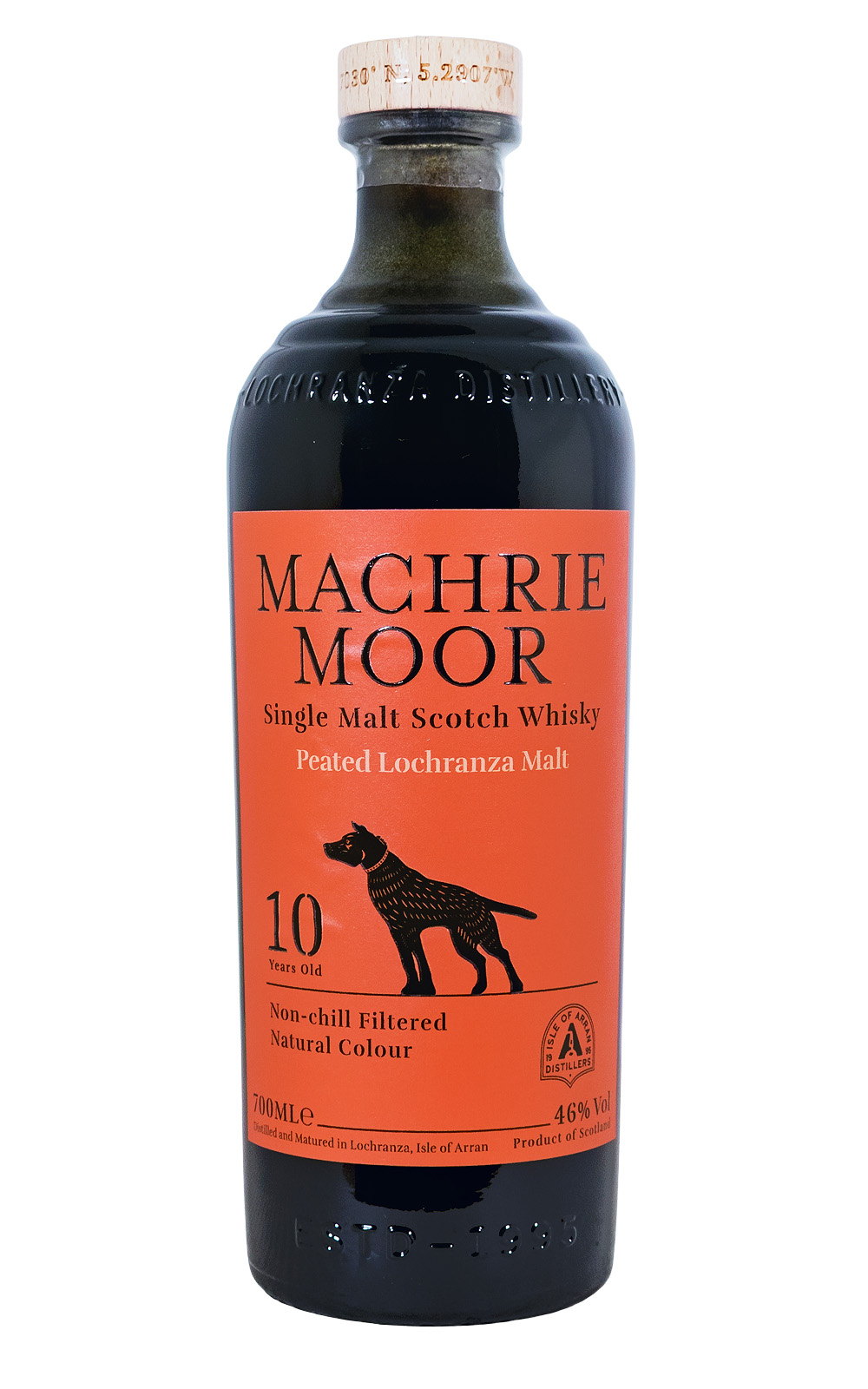 The Arran Machrie Moor 10 YO Peated Malt Whisky - 0,7L 46% vol