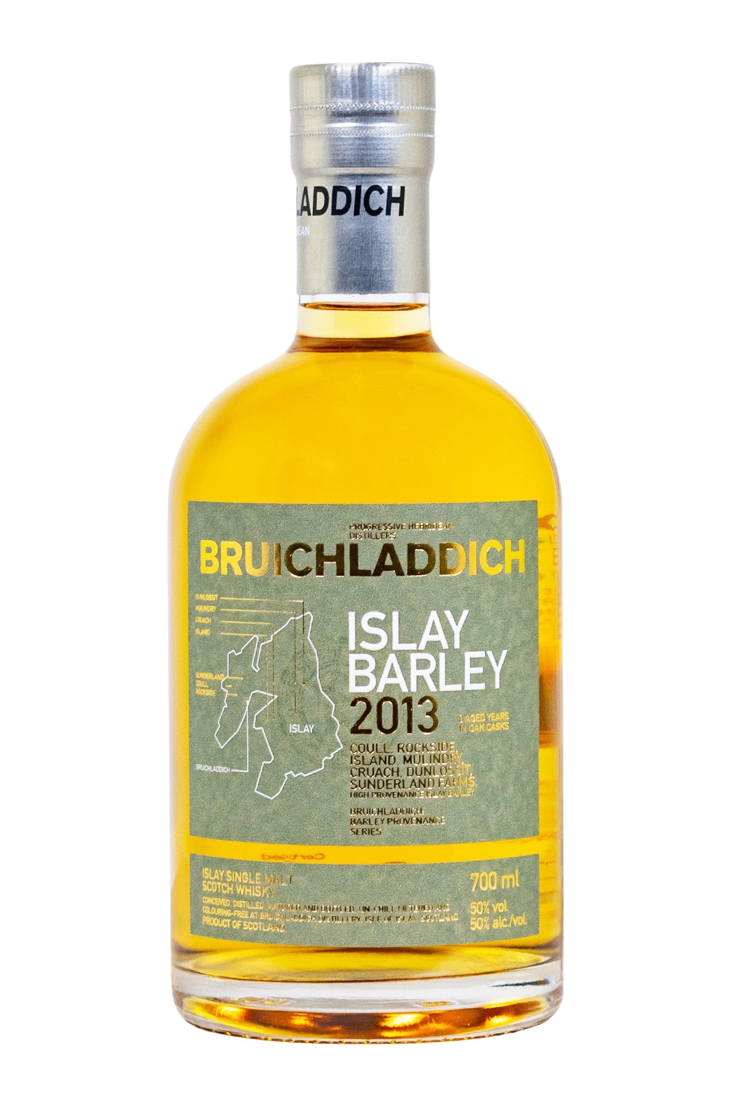 Bruichladdich Islay Barley 2013 Unpeated Islay Single Malt Scotch Whisky - 0,7L 50% vol