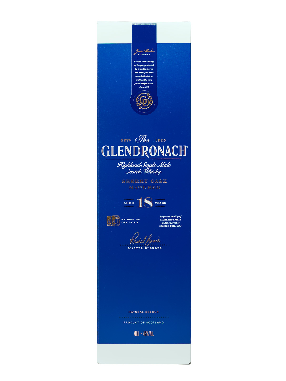Glendronach 18 Years old Allardice Oloroso Sherry Casks - 0,7L 46% vol