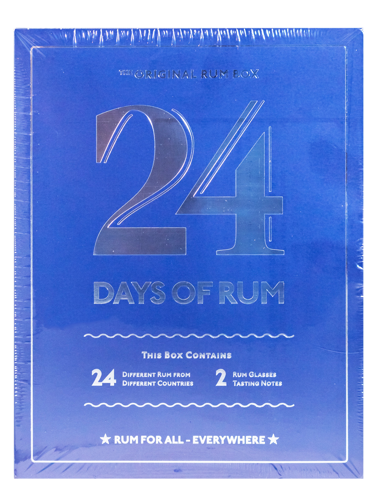 24 Days of Rum Calendar Blaue Edition 2023 0,48L 42,5 vol