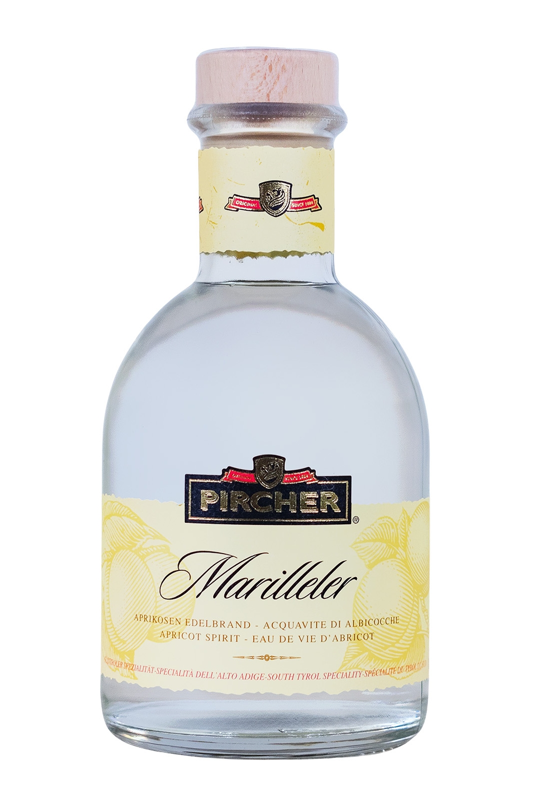 Pircher Marilleler Südtiroler Aprikosenbrand - 0,7L 40% vol